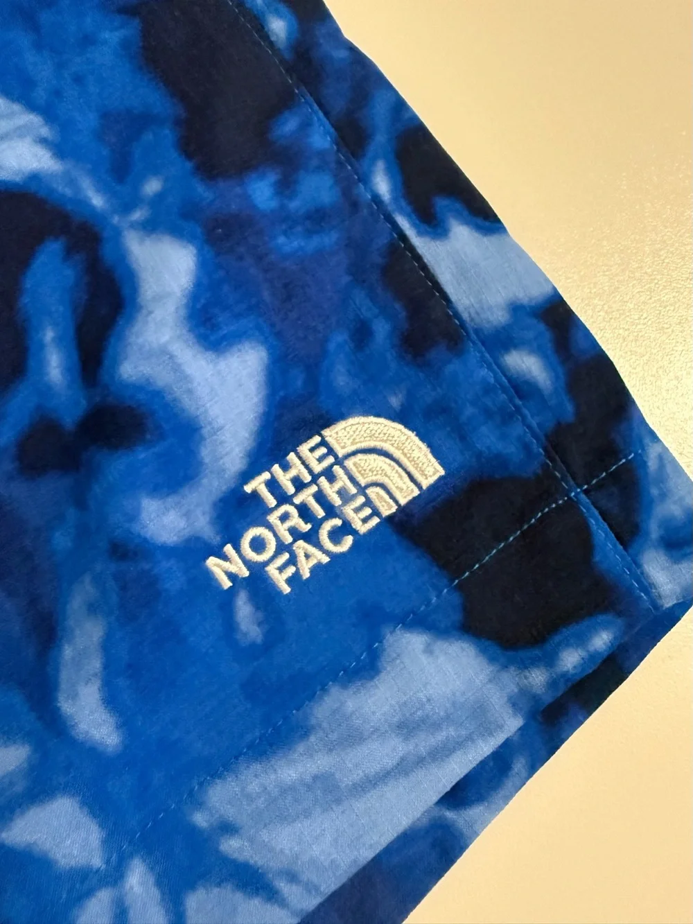 The North Face Men’s Blue Camo Swim Trunks